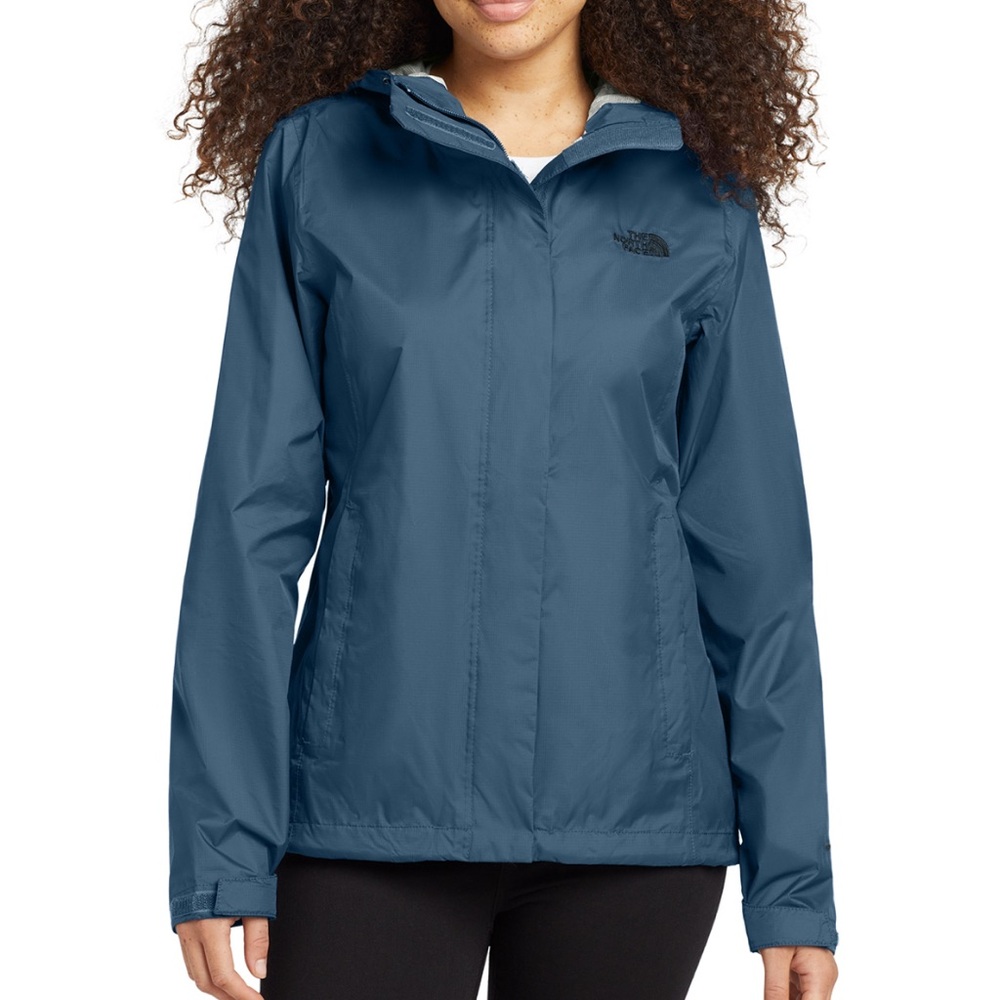 The North Face Women’s Dryvent Deep Teal Raincoat. Size XS/TP